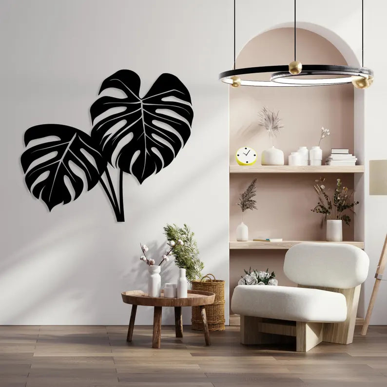 Monstera Leaf - 3D Tropical Wall Decor