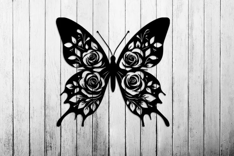 Butterfly Wooden Wall Art