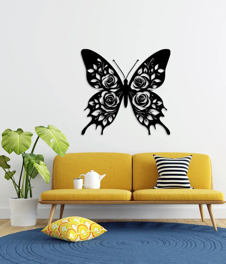 Butterfly Wooden Wall Art