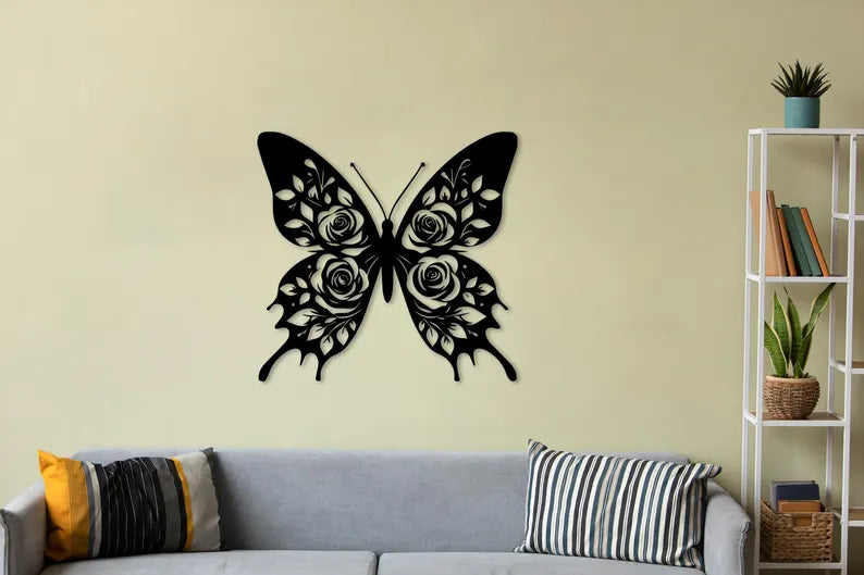 Butterfly Wooden Wall Art