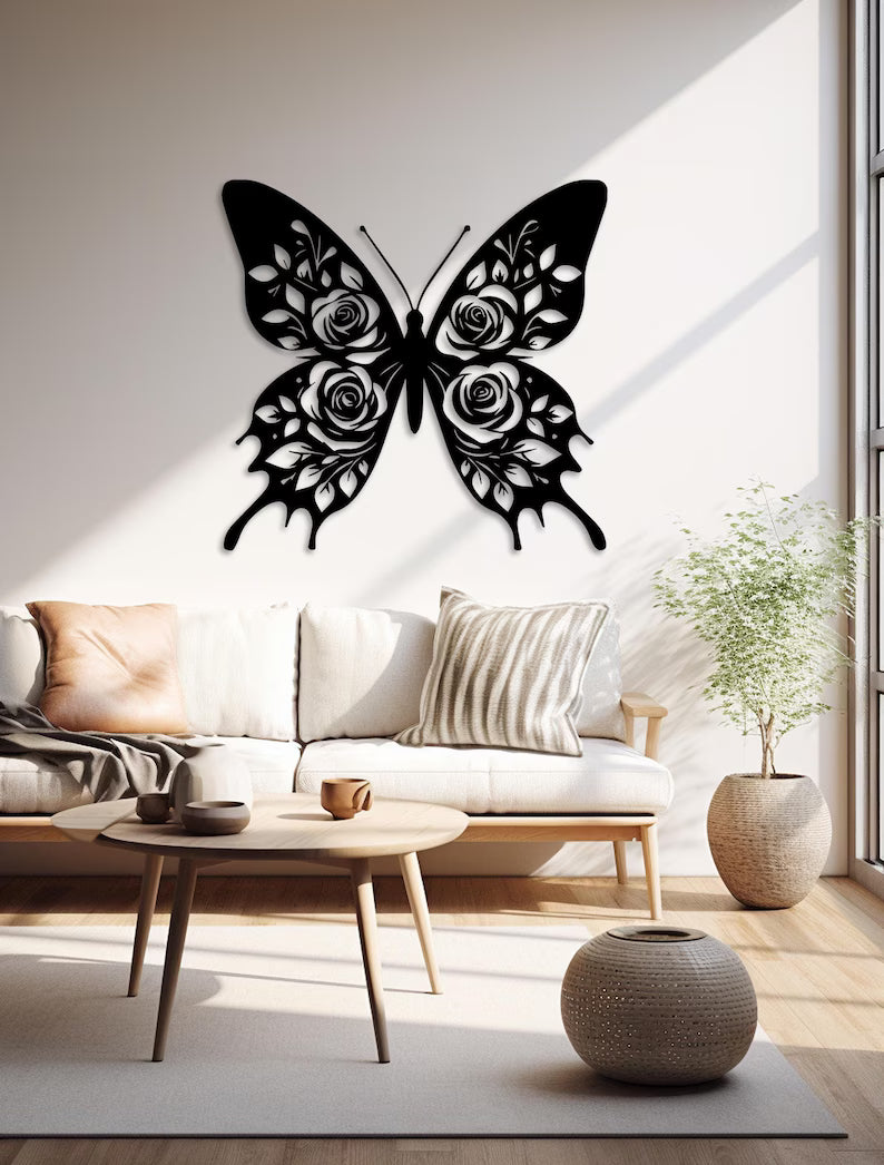 Butterfly Wooden Wall Art