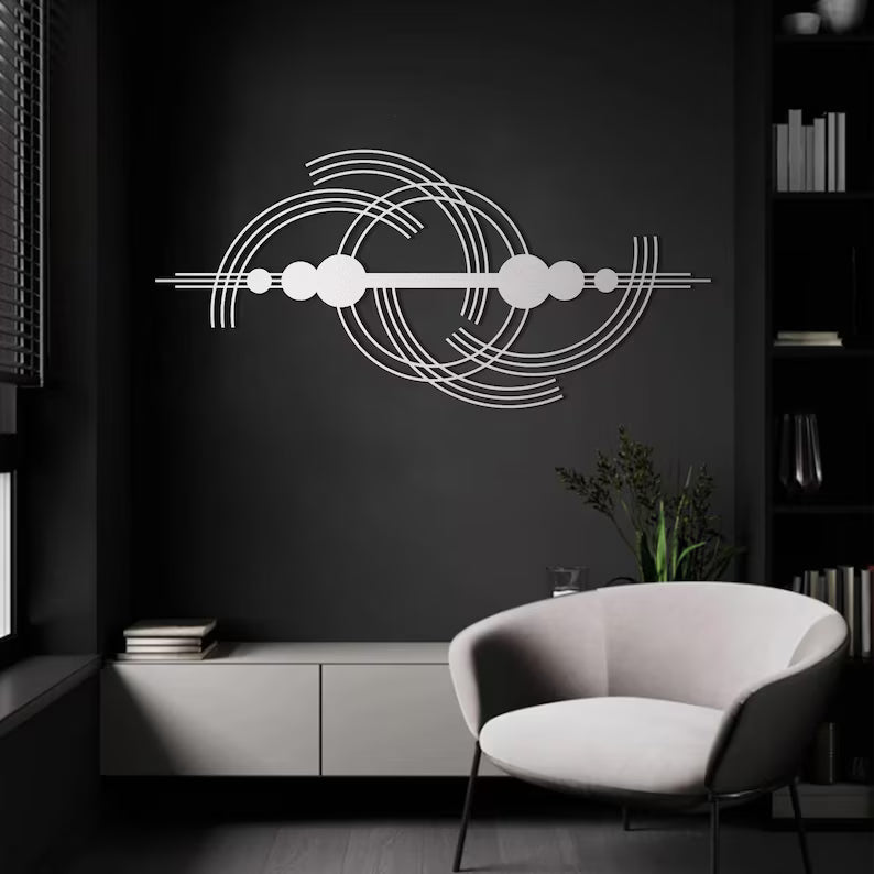 Abstract Wooden Wall Sculpture