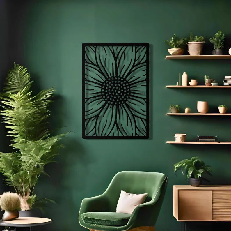 Daisy Wooden Wall Art