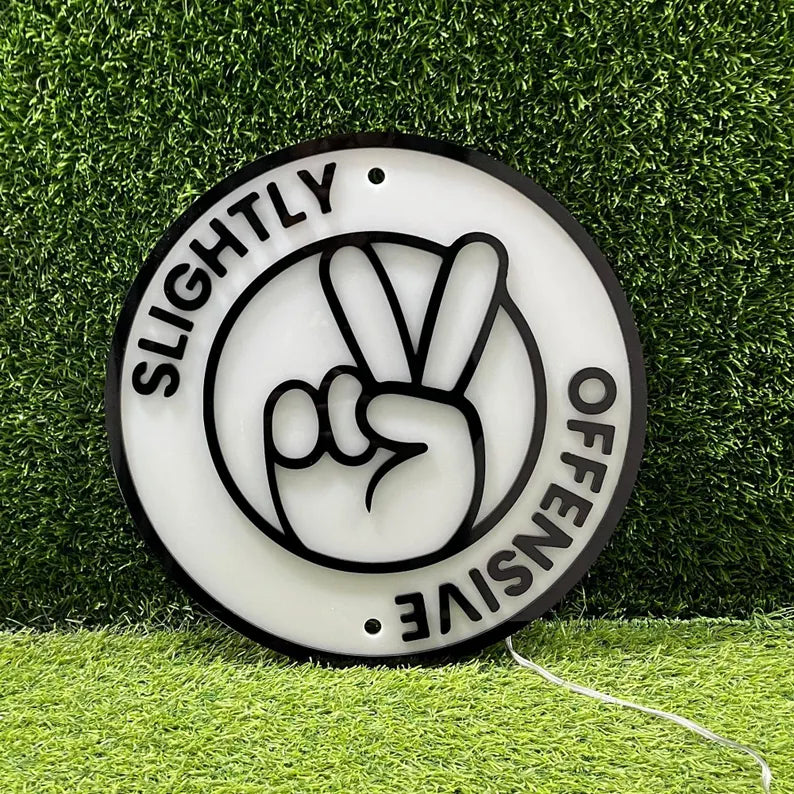 Acrylic LED Business Logo Sign Art