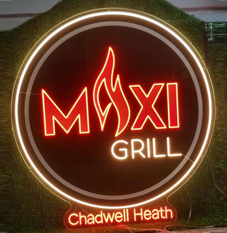 Logo Room Decor Business Sign Wall Art