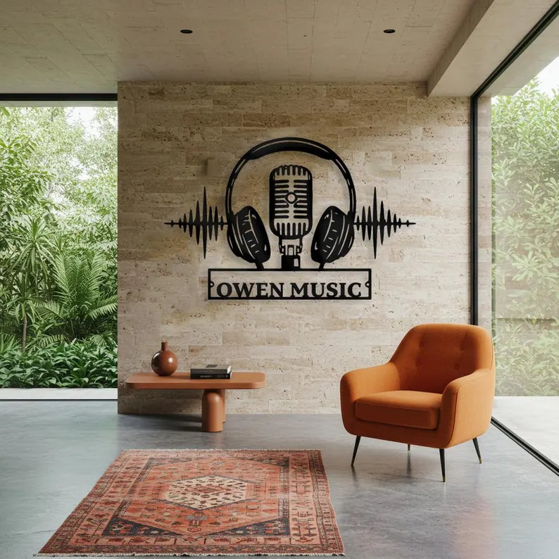 Custom Music Audio Studio Signs