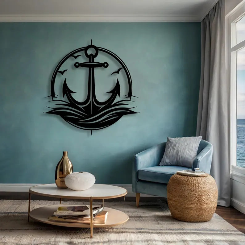 Coastal Ocean Wooden Decor Art
