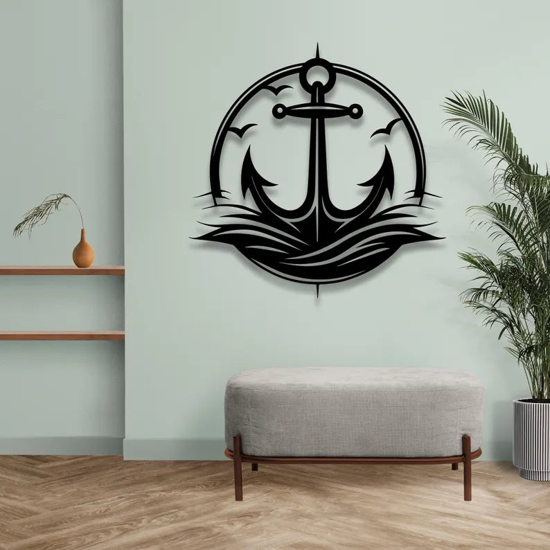 Coastal Ocean Wooden Decor Art
