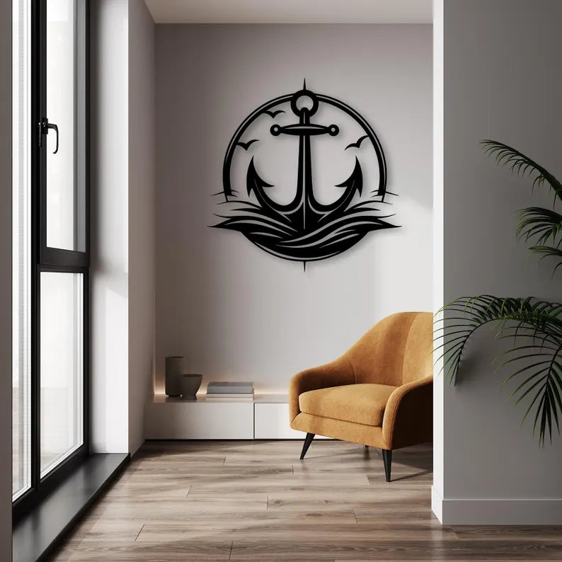 Coastal Ocean Wooden Decor Art