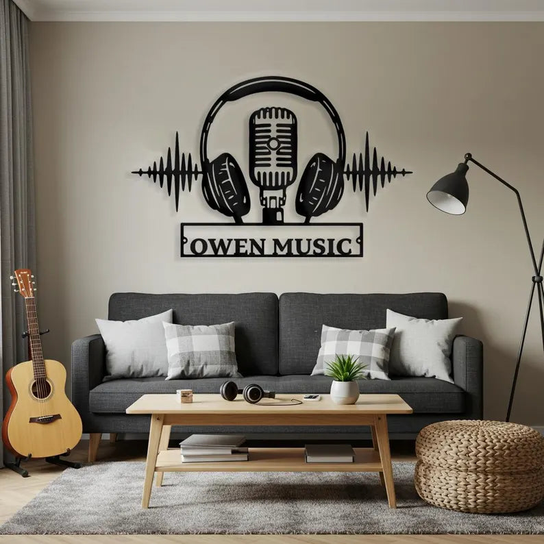 Custom Music Audio Studio Signs
