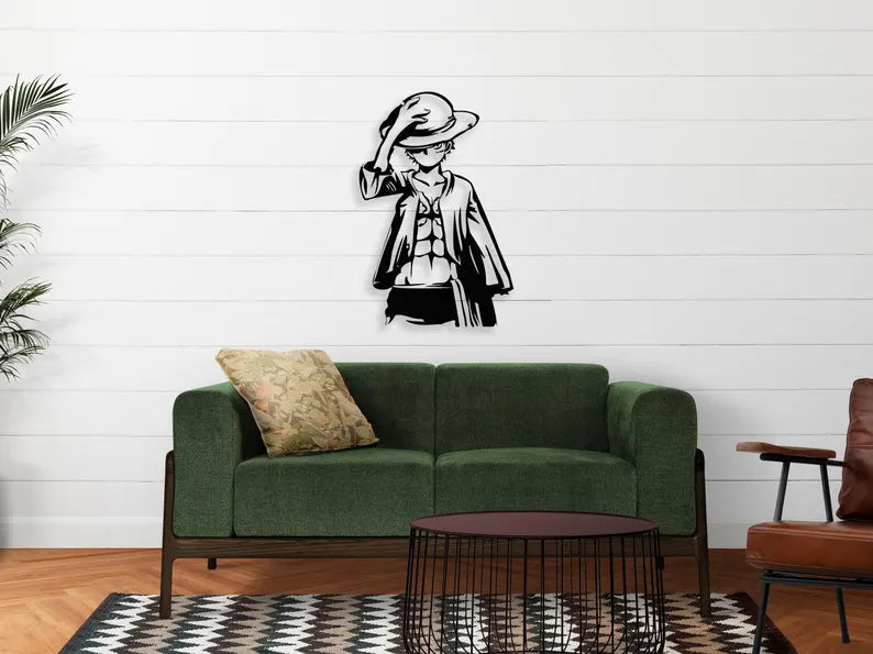 Luffy Wooden Wall Art