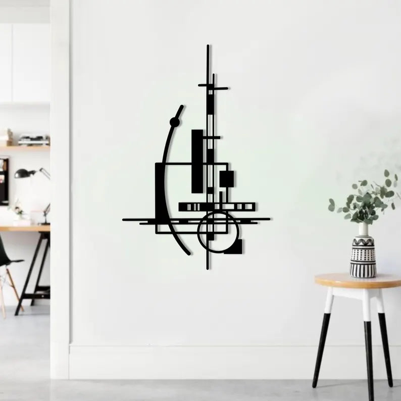 Classy Wooden Art For Living Room Wall Decor