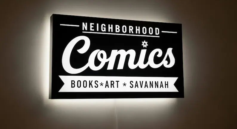 Custom Backlit Business Logo Sign: 3D Raised Office Decor