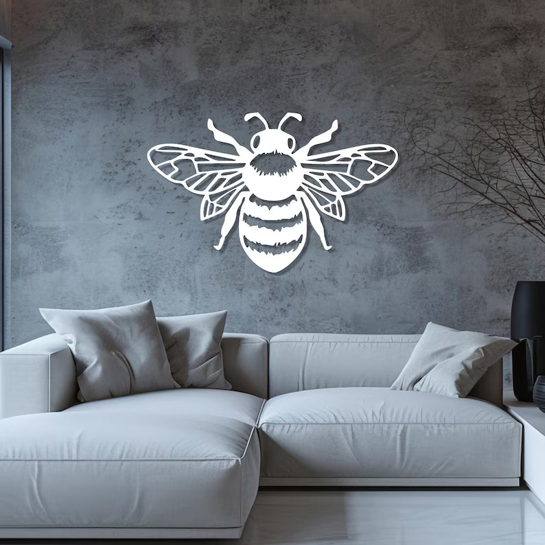 Bumble Bee Wooden Wall Art