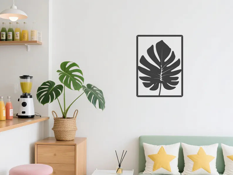 Tropical Leaf Wall Decor for Plant Lovers