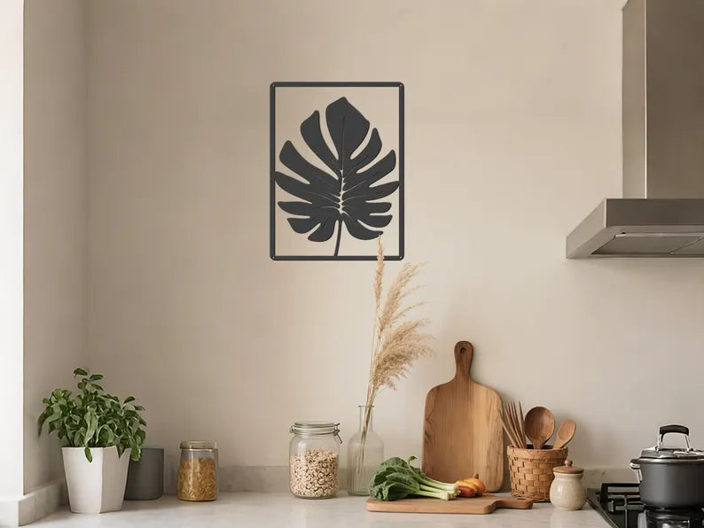 Tropical Leaf Wall Decor for Plant Lovers