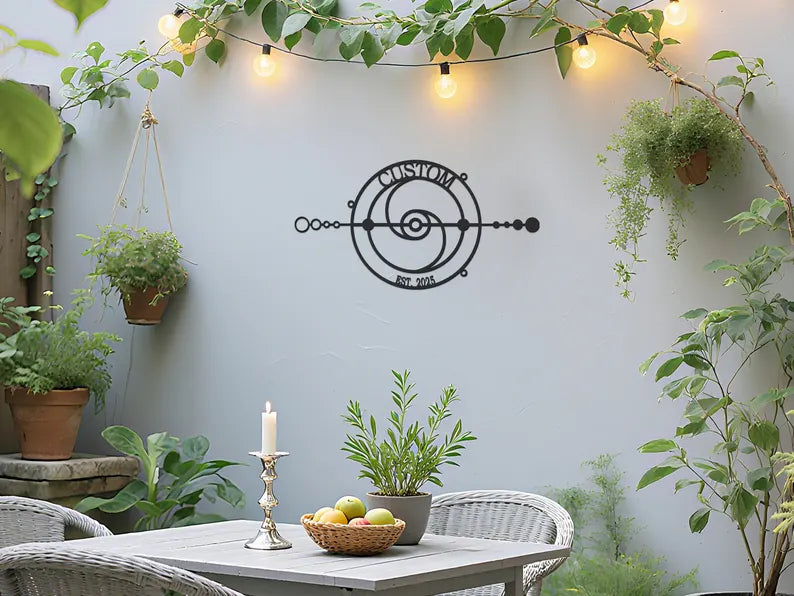 Custom Celestial Witchy Wooden Wall Art