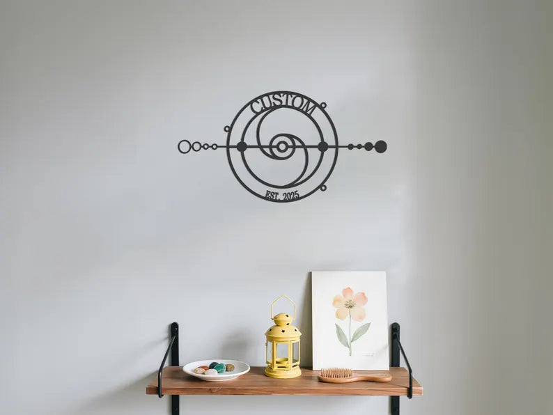 Custom Celestial Witchy Wooden Wall Art