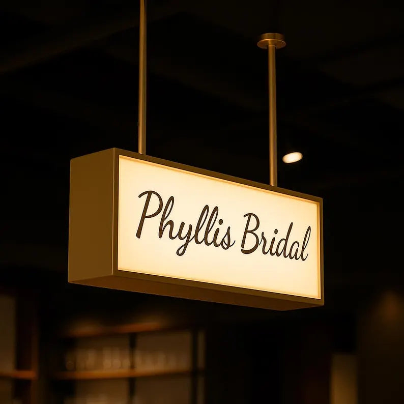 LED Double Sided Logo Sign