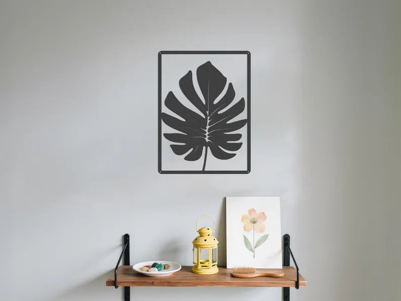Tropical Leaf Wall Decor for Plant Lovers