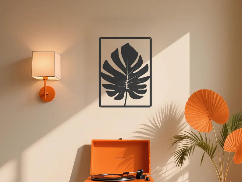 Tropical Leaf Wall Decor for Plant Lovers