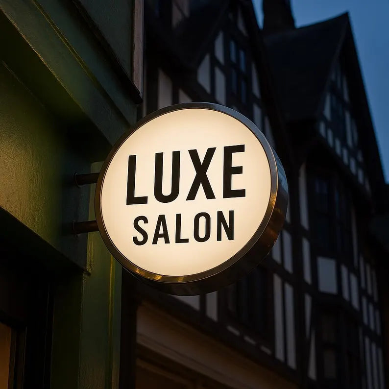 Custom Double Sided Light Box Sign