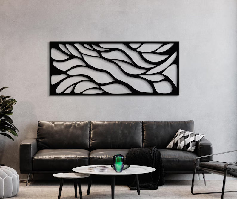Minimalist Large Wall Panel for Living Room