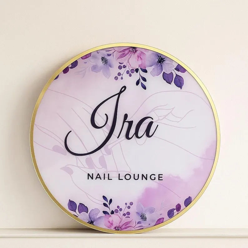 custom backlight sign 3d indoor Business sign with led sign