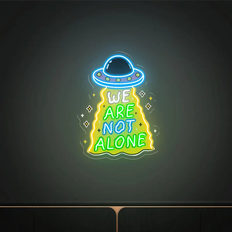 UFO Digital printing LED neon signs