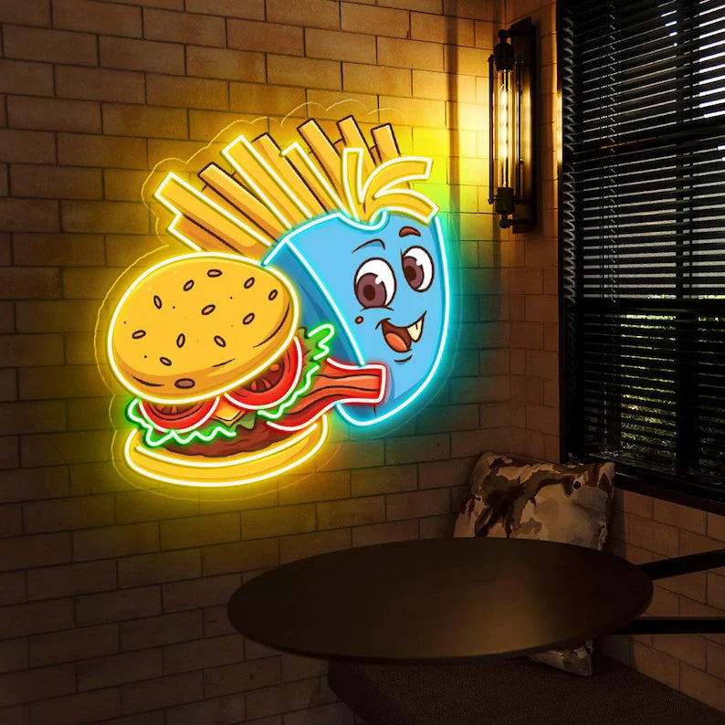 Custom Neon Sign Logo Acrylic Digital