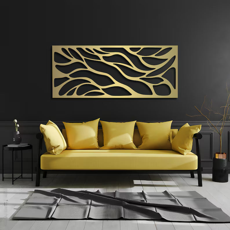 Minimalist Large Wall Panel for Living Room