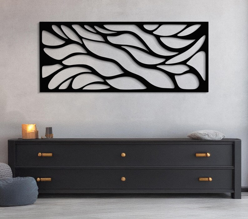 Minimalist Large Wall Panel for Living Room