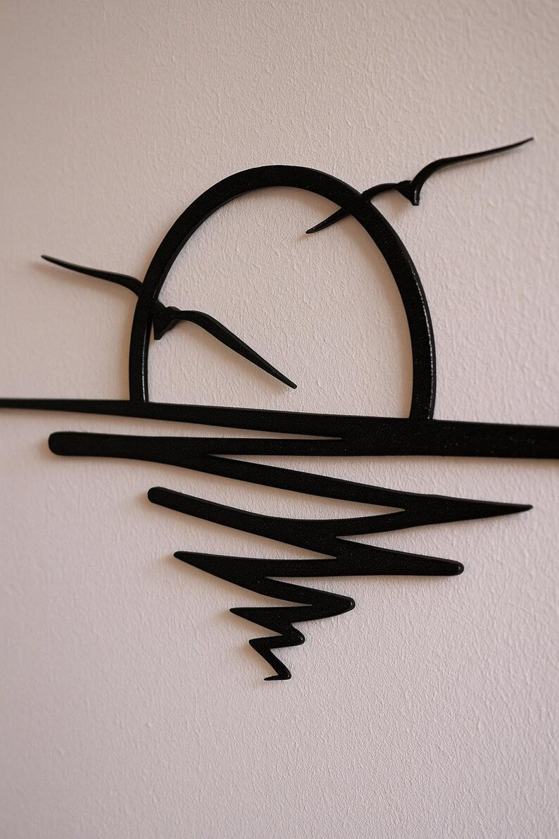minimalist wall hanging