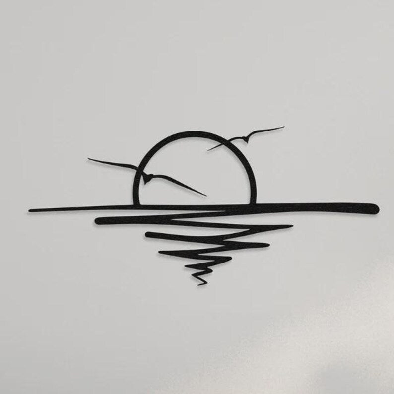 minimalist wall hanging
