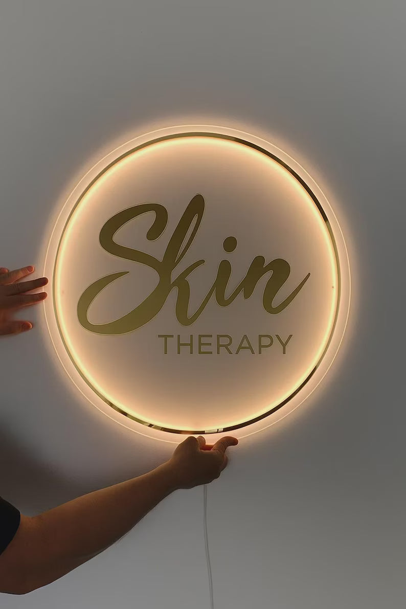 Custom Neon Acrylic Logo Sign