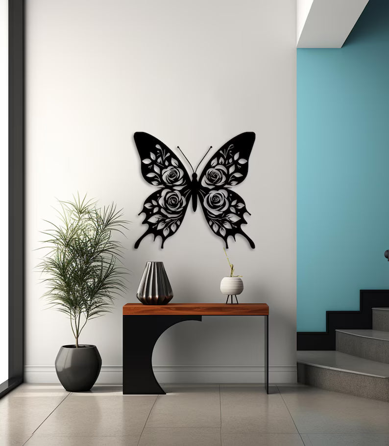 Butterfly Wooden Wall Art