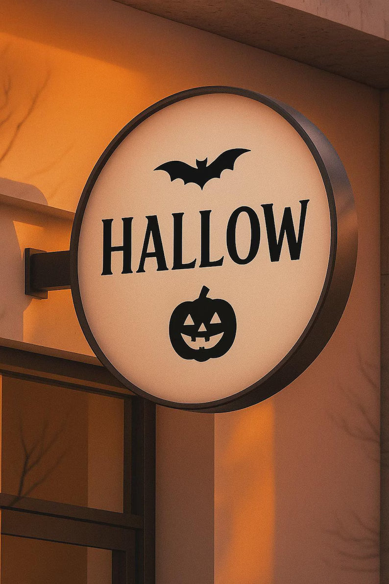 The Munsters Logo LED Lightbox Signage