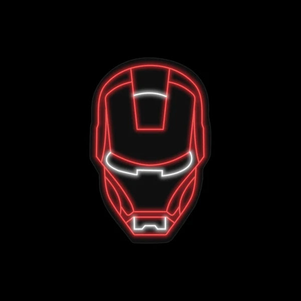 Iron Man Neon Sign