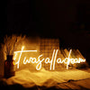 It Was All A Dream Neon Sign