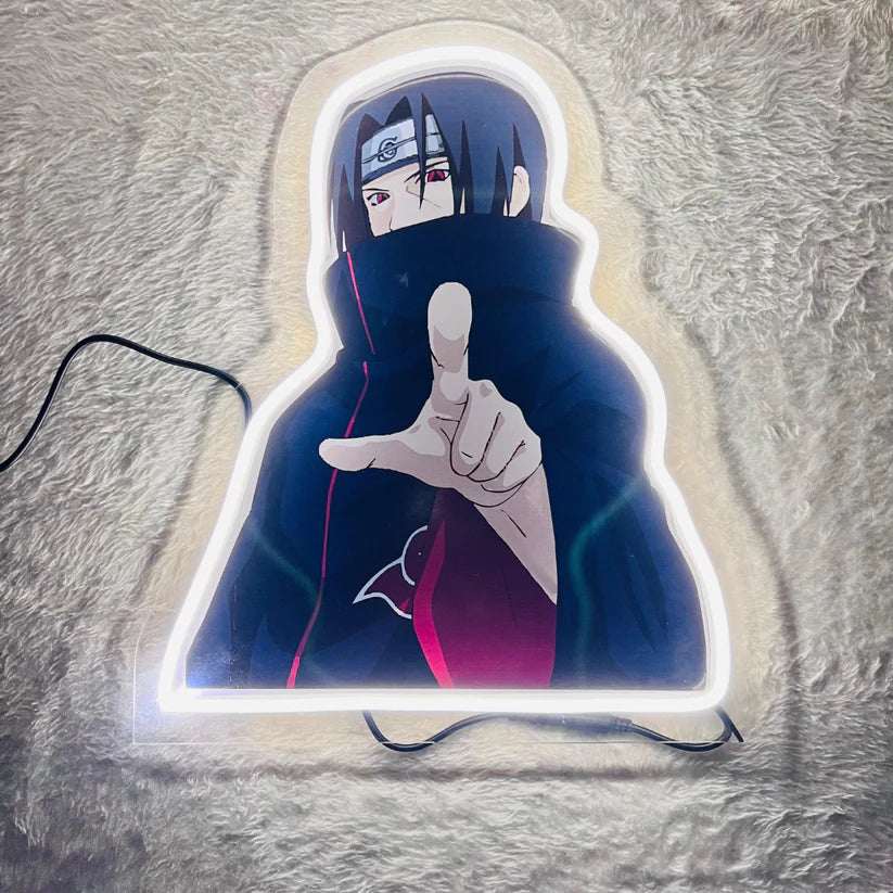 Itachi Uchiha Neon Sign