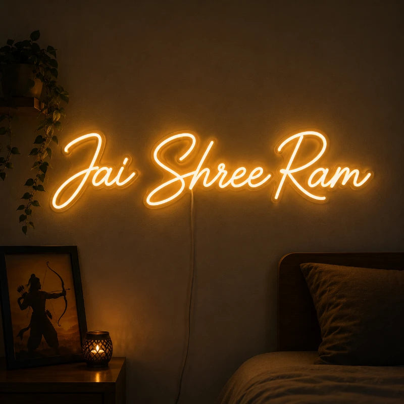 Jai Shree Ram LED Neon Sign