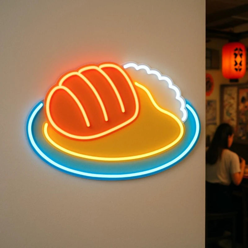Japanese Curry Rice LED Light
