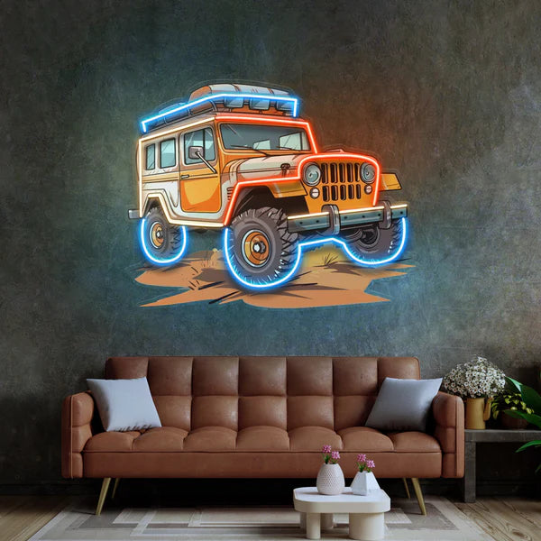 Jeep LED Neon Sign