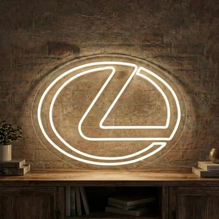 Lexus Logo Neon Sign LED Light