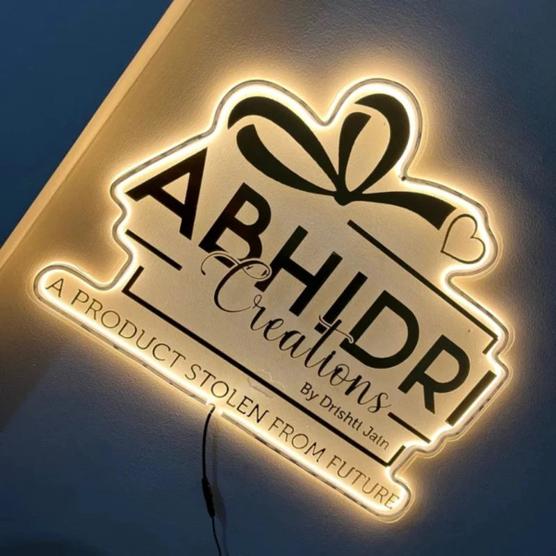 Logo Cutout Acrylic Name Plate