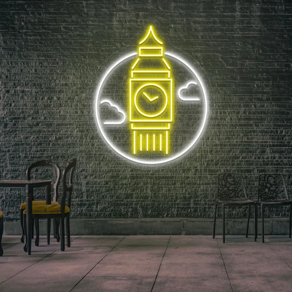 London Big Neon Sign