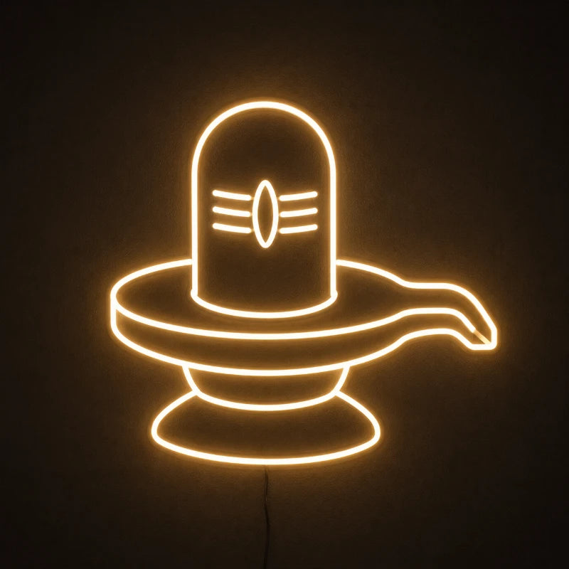 Lord Shivling Neon LED Light