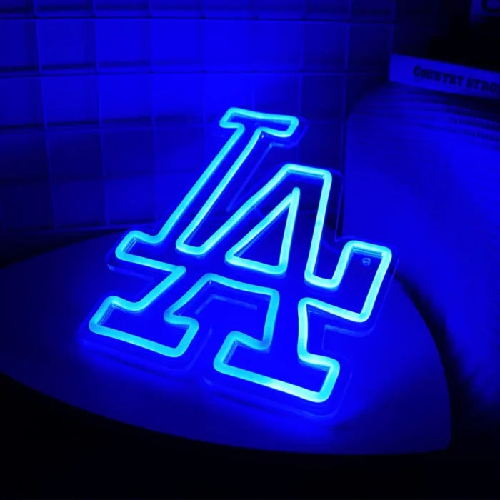 Los Angeles Logo Neon Sign LED Light