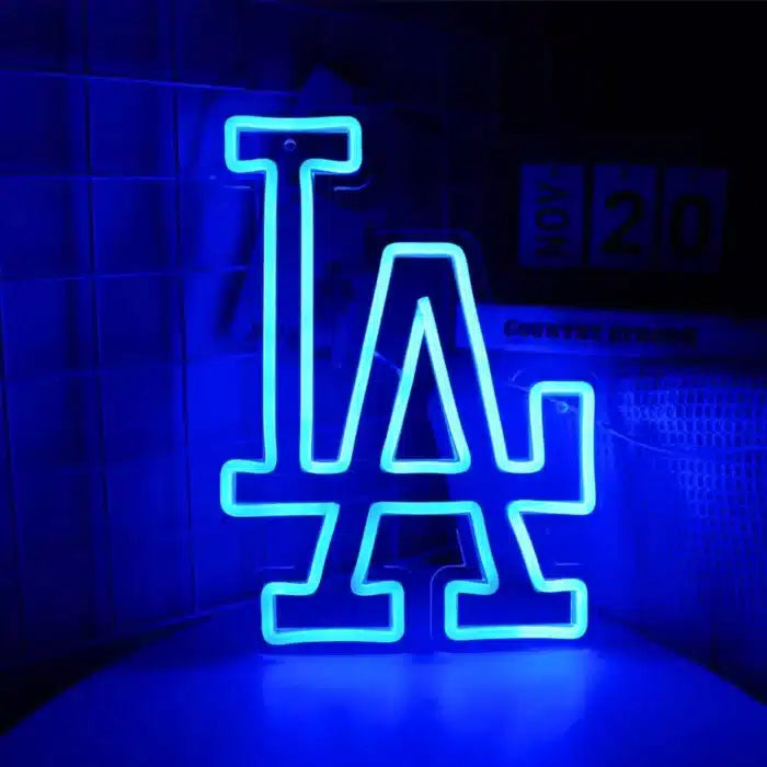 Los Angeles Logo Neon Sign LED Light
