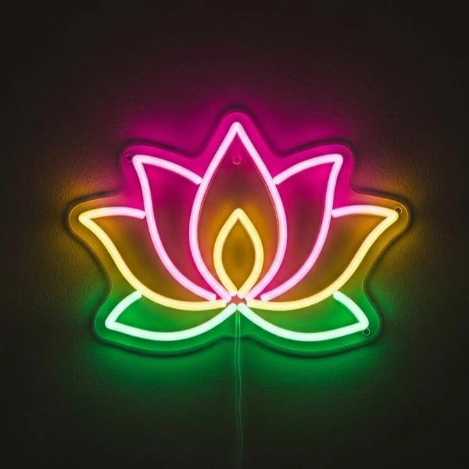 Lotus Flower Neon Sign